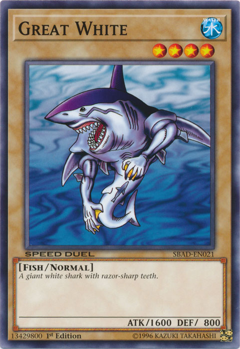Great White [SBAD-EN021] Common | Jomio and Rueliete's Cards and Comics
