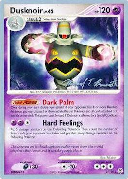 Dusknoir LV.42 (2/130) (Boltevoir - Michael Pramawat) [World Championships 2010] | Jomio and Rueliete's Cards and Comics