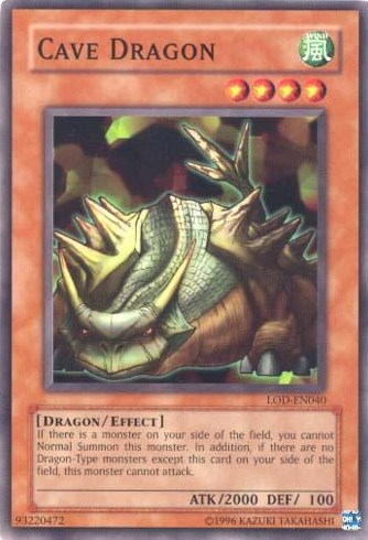 Cave Dragon [LOD-EN040] Common | Jomio and Rueliete's Cards and Comics