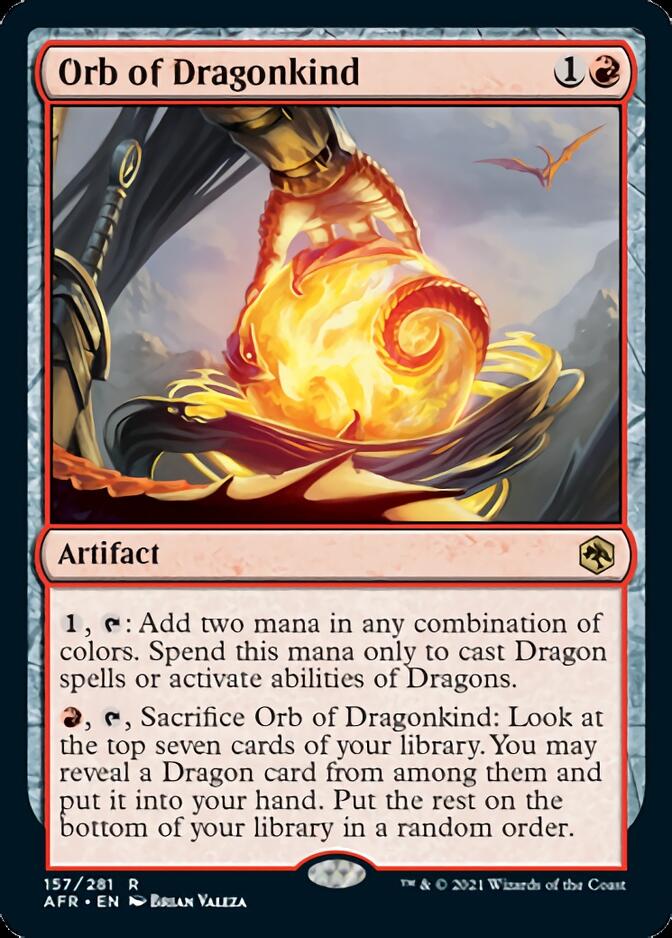Orb of Dragonkind [Dungeons & Dragons: Adventures in the Forgotten Realms] | Jomio and Rueliete's Cards and Comics