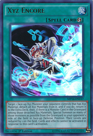 Xyz Encore [MP14-EN117] Ultra Rare | Jomio and Rueliete's Cards and Comics