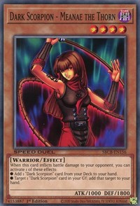 Dark Scorpion - Meanae the Thorn [SBCB-EN156] Common | Jomio and Rueliete's Cards and Comics