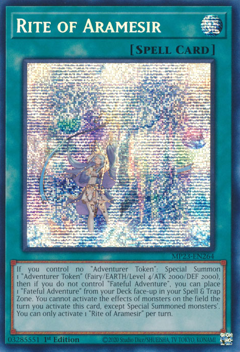 Rite of Aramesir [MP23-EN264] Prismatic Secret Rare | Jomio and Rueliete's Cards and Comics