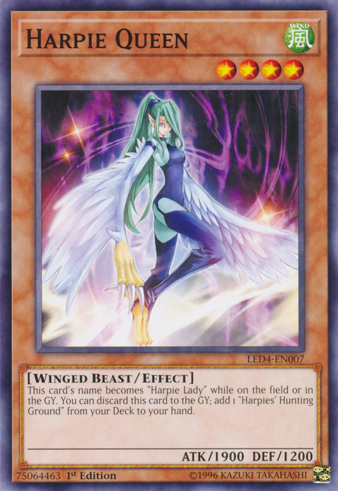 Harpie Queen [LED4-EN007] Common | Jomio and Rueliete's Cards and Comics