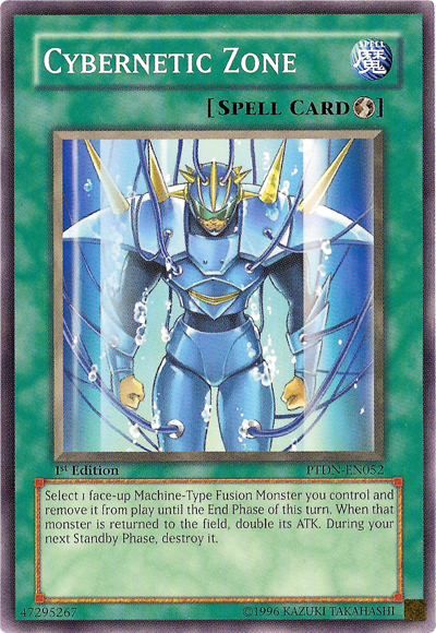 Cybernetic Zone [PTDN-EN052] Common | Jomio and Rueliete's Cards and Comics