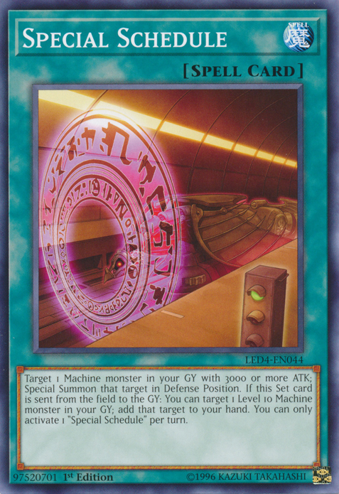 Special Schedule [LED4-EN044] Common | Jomio and Rueliete's Cards and Comics