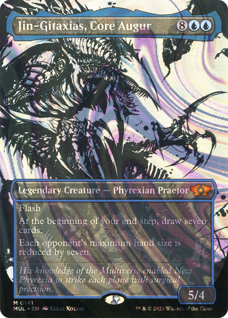 Jin-Gitaxias, Core Augur (Halo Foil) [Multiverse Legends] | Jomio and Rueliete's Cards and Comics
