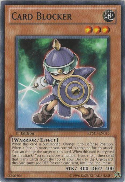 Card Blocker [RYMP-EN015] Common | Jomio and Rueliete's Cards and Comics