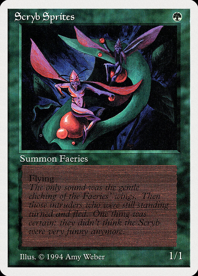 Scryb Sprites [Summer Magic / Edgar] | Jomio and Rueliete's Cards and Comics