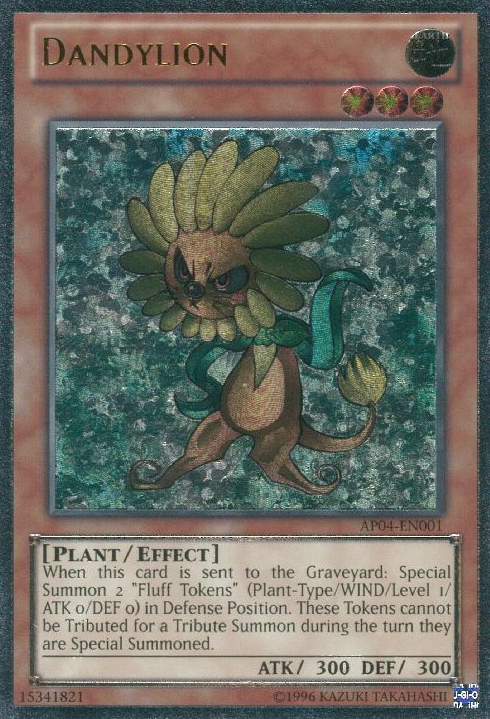 Dandylion [AP04-EN001] Ultimate Rare | Jomio and Rueliete's Cards and Comics