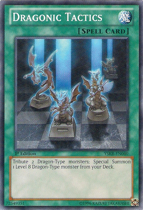 Dragonic Tactics [YSKR-EN040] Common | Jomio and Rueliete's Cards and Comics
