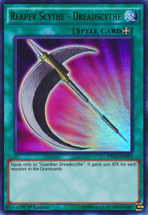 Reaper Scythe - Dreadscythe [DRL3-EN050] Ultra Rare | Jomio and Rueliete's Cards and Comics