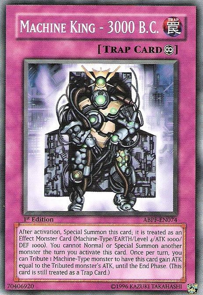 Machine King - 3000 B.C. [ABPF-EN074] Common | Jomio and Rueliete's Cards and Comics