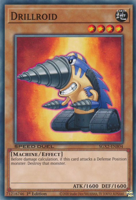 Drillroid [SGX2-ENB04] Common | Jomio and Rueliete's Cards and Comics