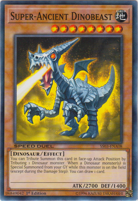 Super-Ancient Dinobeast [SS03-ENA08] Common | Jomio and Rueliete's Cards and Comics