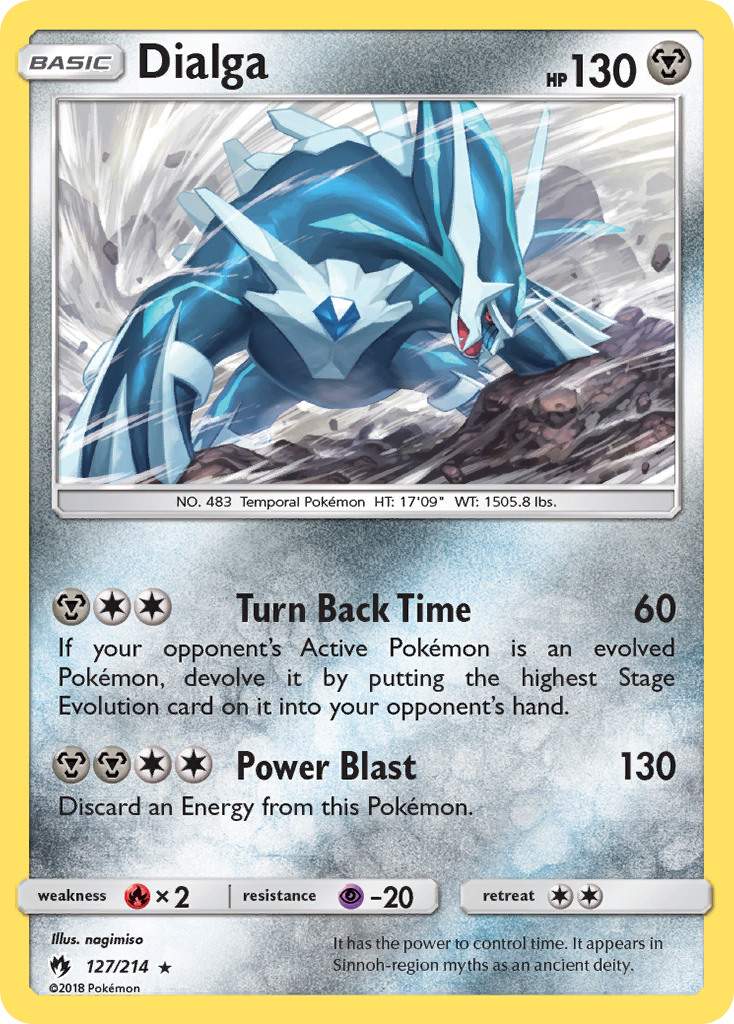 Dialga (127/214) [Sun & Moon: Lost Thunder] | Jomio and Rueliete's Cards and Comics