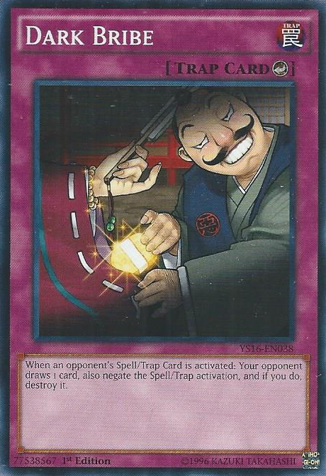 Dark Bribe [YS16-EN038] Common | Jomio and Rueliete's Cards and Comics
