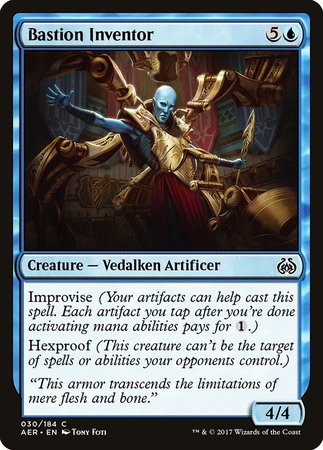 Bastion Inventor [Aether Revolt] | Jomio and Rueliete's Cards and Comics