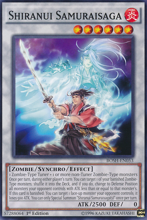Shiranui Samuraisaga [BOSH-EN053] Common | Jomio and Rueliete's Cards and Comics
