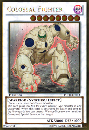 Colossal Fighter [PGLD-EN043] Gold Rare | Jomio and Rueliete's Cards and Comics