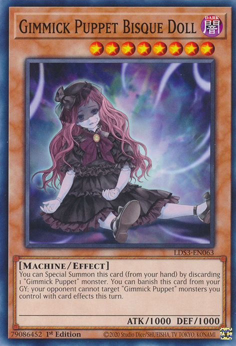 Gimmick Puppet Bisque Doll [LDS3-EN063] Common | Jomio and Rueliete's Cards and Comics