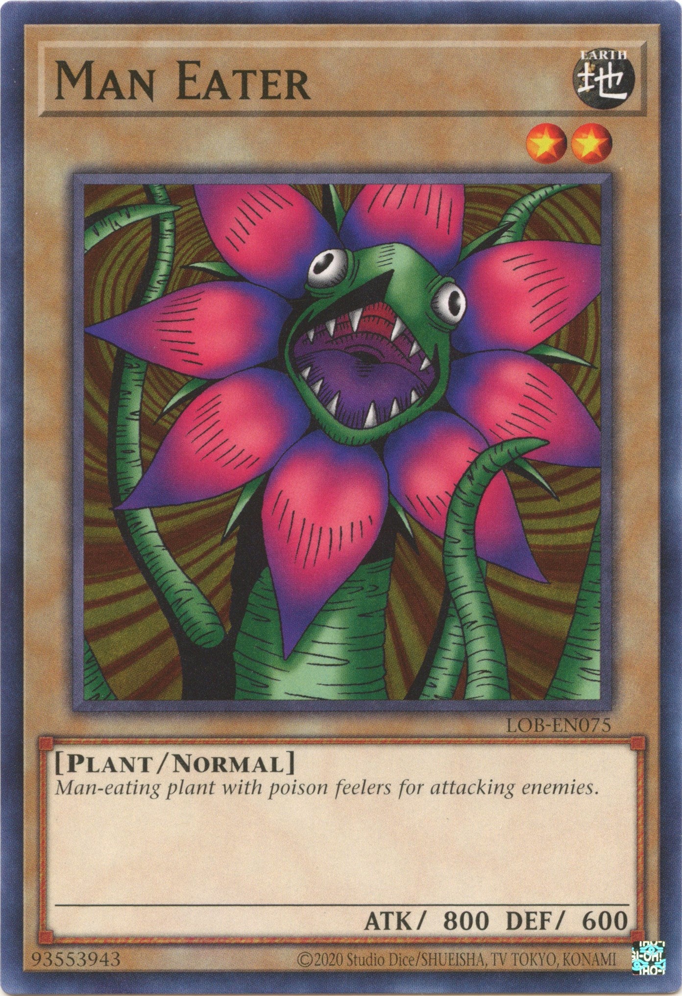 Man Eater (25th Anniversary) [LOB-EN075] Common | Jomio and Rueliete's Cards and Comics