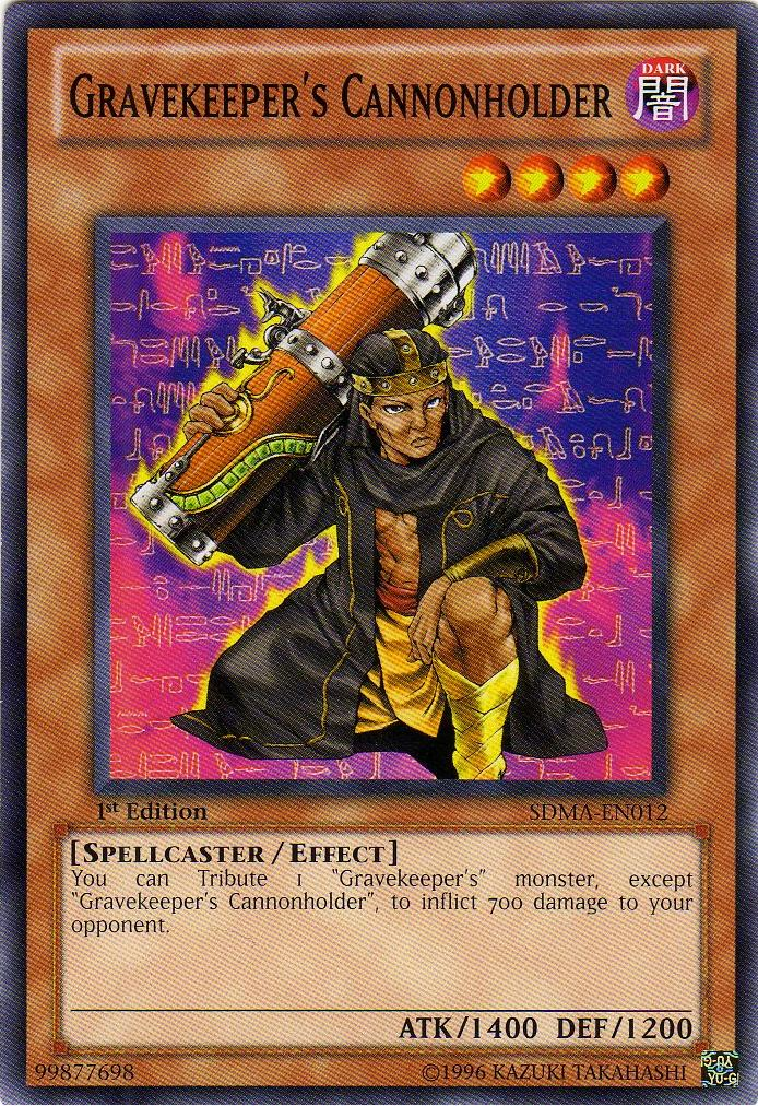 Gravekeeper's Cannonholder [SDMA-EN012] Common | Jomio and Rueliete's Cards and Comics