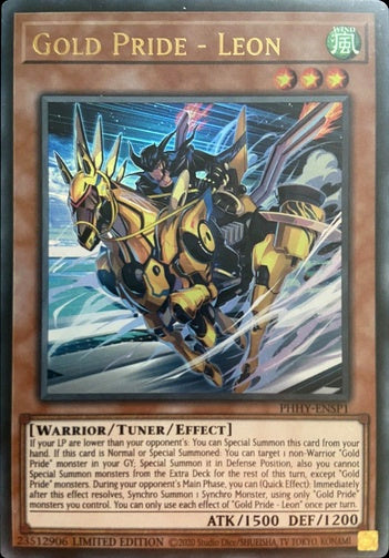 Gold Pride - Leon [PHHY-ENSP1] Ultra Rare | Jomio and Rueliete's Cards and Comics