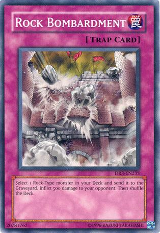 Rock Bombardment [DR3-EN235] Common | Jomio and Rueliete's Cards and Comics