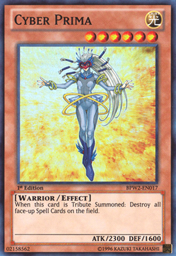 Cyber Prima [BPW2-EN017] Super Rare | Jomio and Rueliete's Cards and Comics