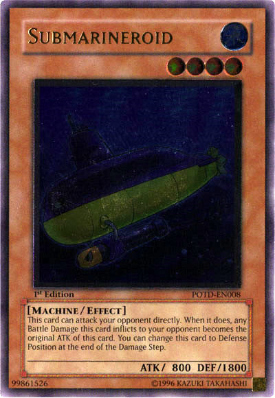 Submarineroid (UTR) [POTD-EN008] Ultimate Rare | Jomio and Rueliete's Cards and Comics