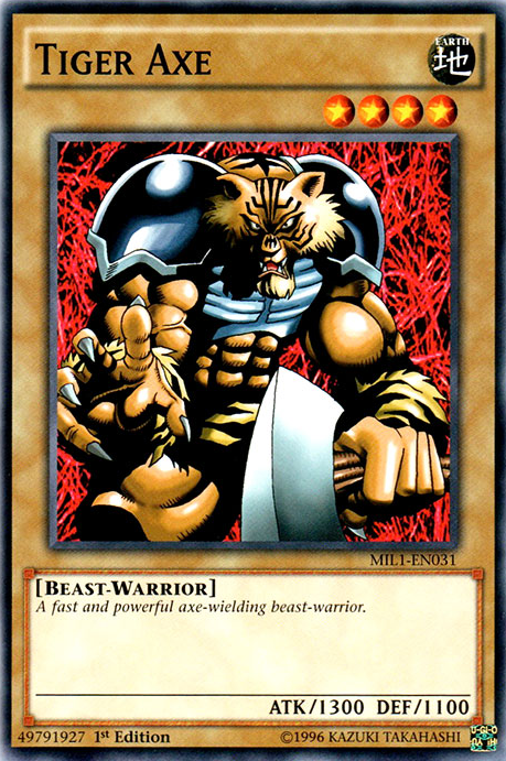 Tiger Axe [MIL1-EN031] Common | Jomio and Rueliete's Cards and Comics