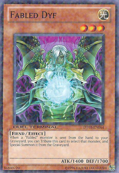 Fabled Dyf [DT03-EN064] Common | Jomio and Rueliete's Cards and Comics