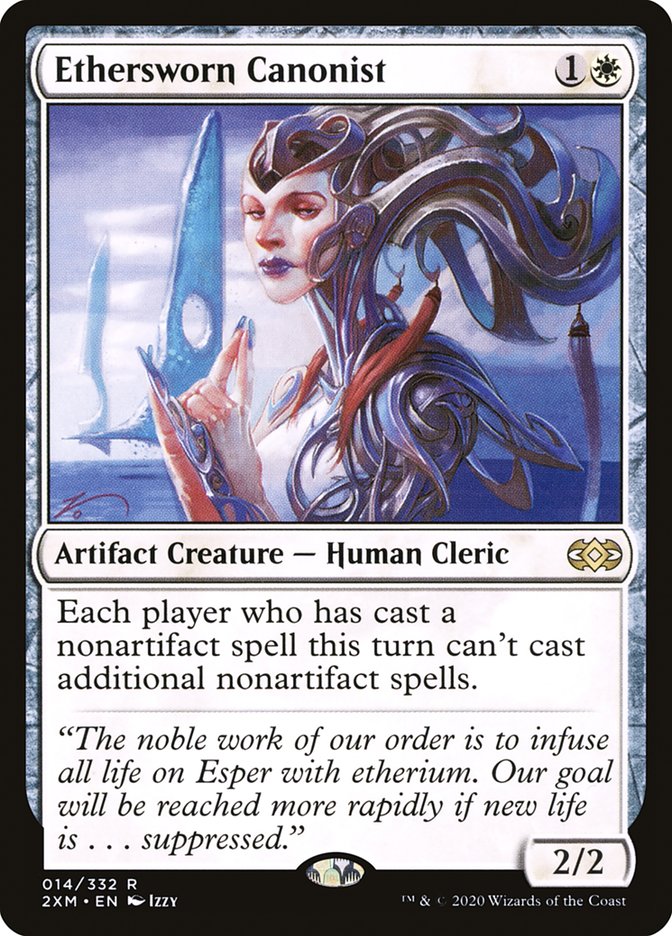 Ethersworn Canonist [Double Masters] | Jomio and Rueliete's Cards and Comics