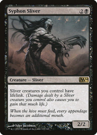 Syphon Sliver [Magic 2014] | Jomio and Rueliete's Cards and Comics