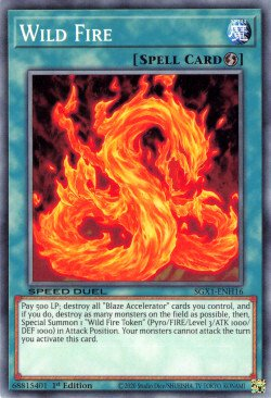 Wild Fire [SGX1-ENH16] Common | Jomio and Rueliete's Cards and Comics