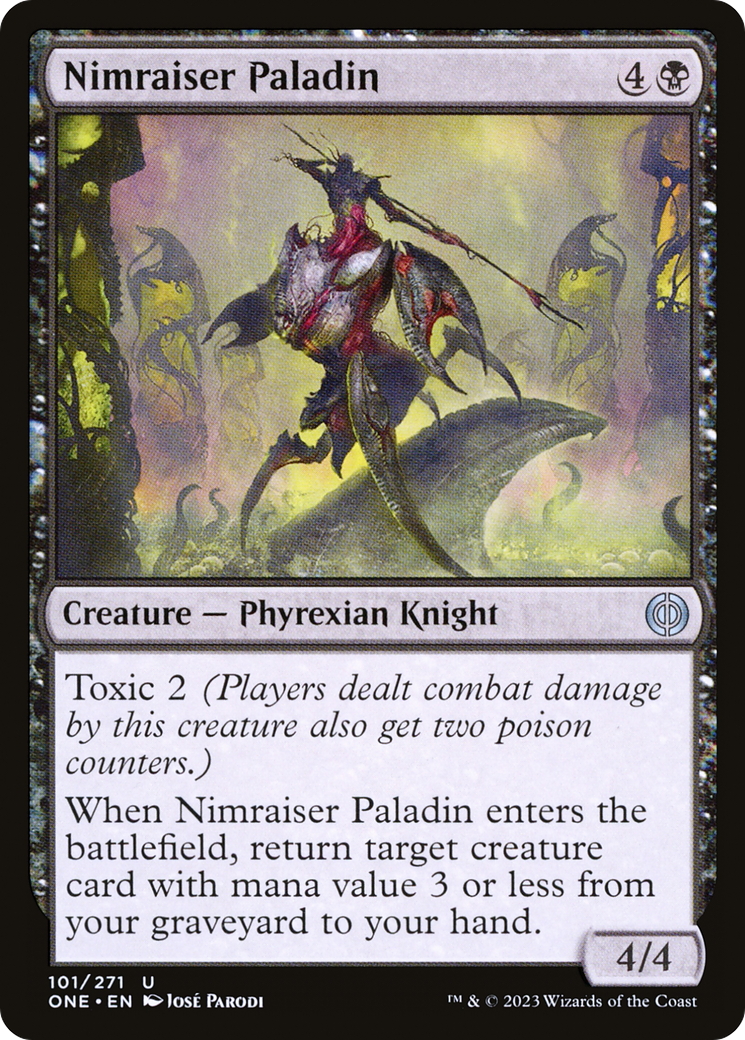 Nimraiser Paladin [Phyrexia: All Will Be One] | Jomio and Rueliete's Cards and Comics