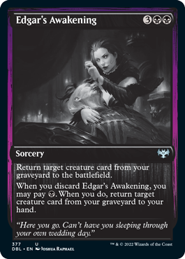 Edgar's Awakening [Innistrad: Double Feature] | Jomio and Rueliete's Cards and Comics