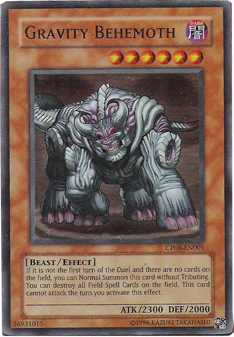 Gravity Behemoth [CP08-EN001] Ultra Rare | Jomio and Rueliete's Cards and Comics