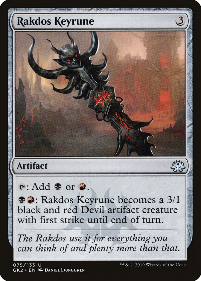 Rakdos Keyrune [Ravnica Allegiance Guild Kit] | Jomio and Rueliete's Cards and Comics