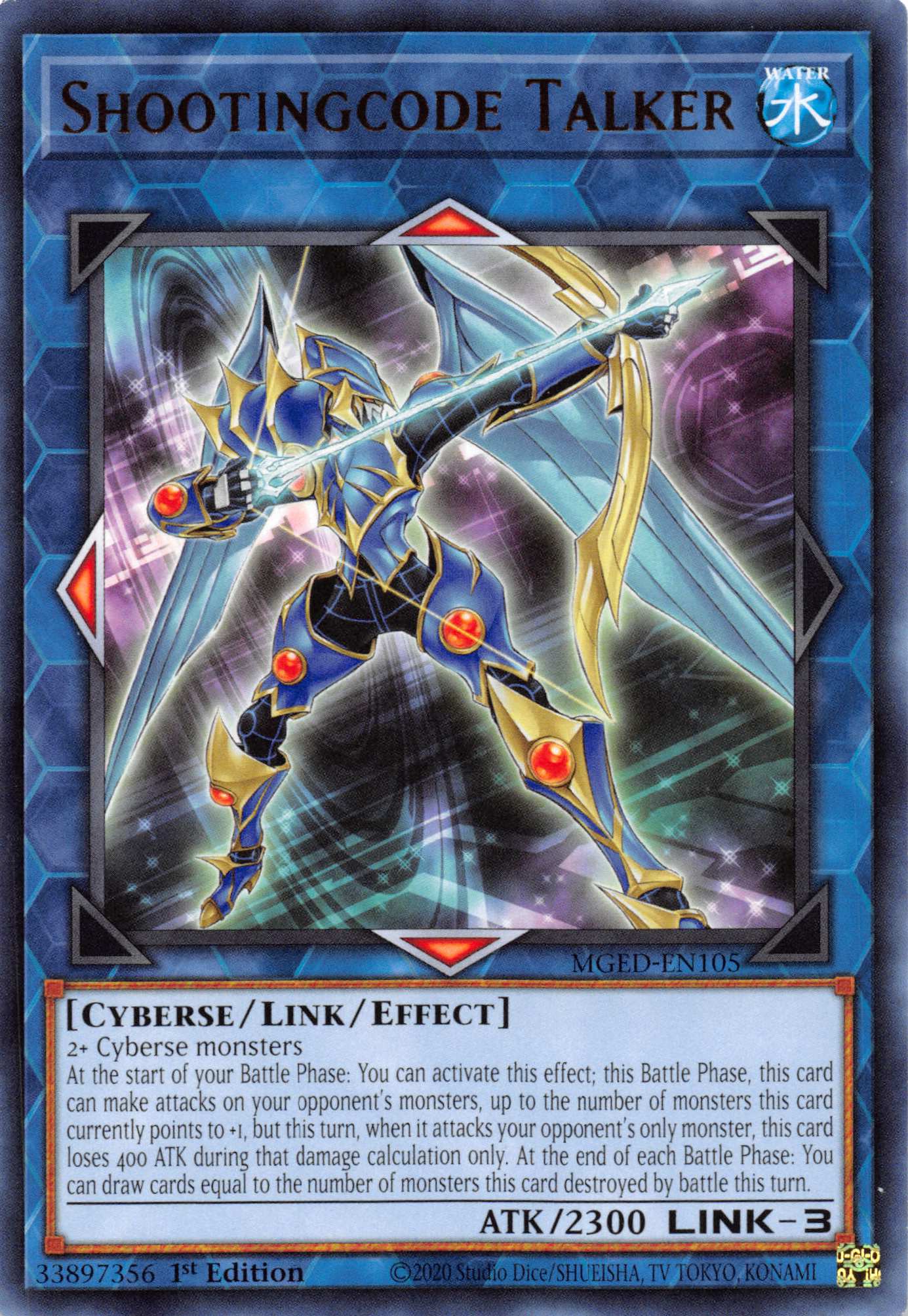 Shootingcode Talker [MGED-EN105] Rare | Jomio and Rueliete's Cards and Comics