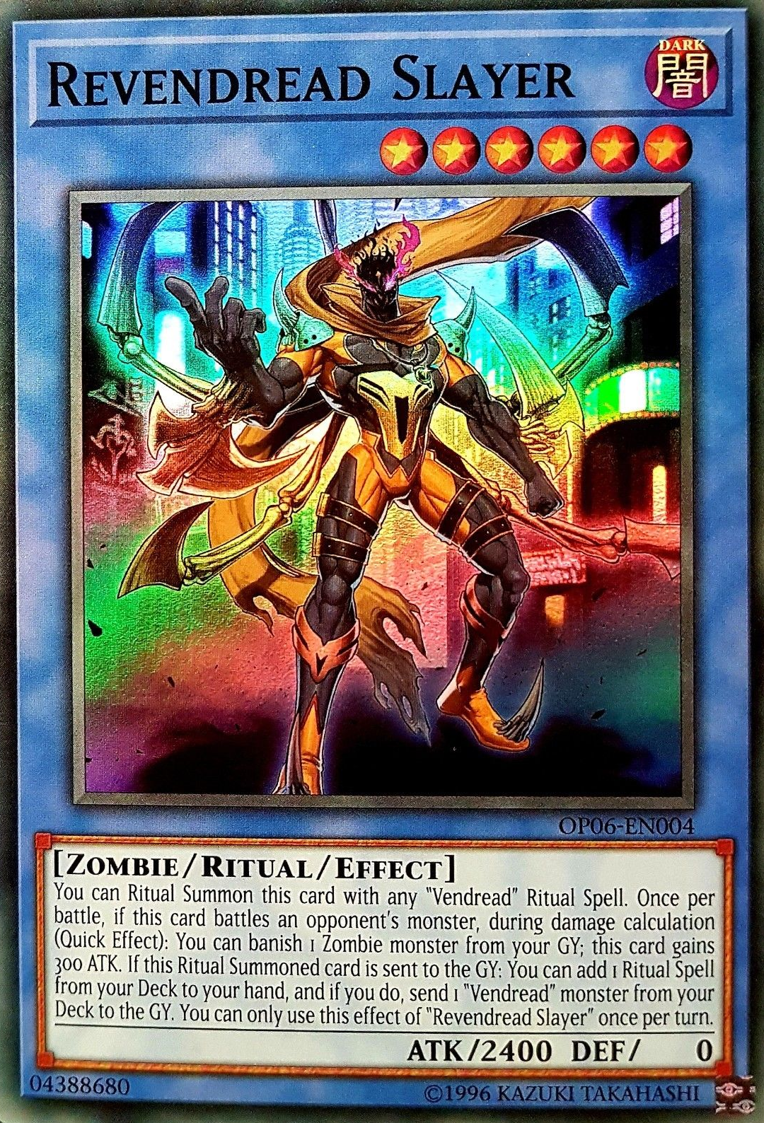 Revendread Slayer [OP06-EN004] Super Rare | Jomio and Rueliete's Cards and Comics