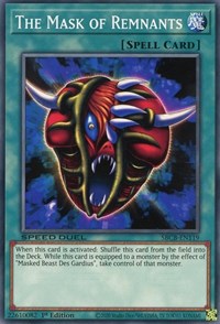 The Mask of Remnants [SBCB-EN119] Common | Jomio and Rueliete's Cards and Comics
