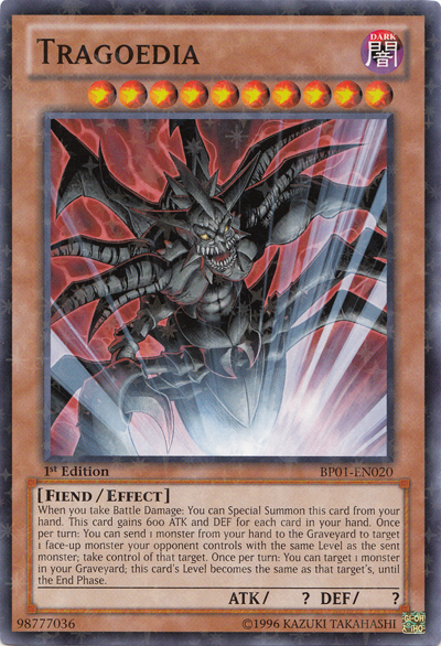 Tragoedia [BP01-EN020] Starfoil Rare | Jomio and Rueliete's Cards and Comics