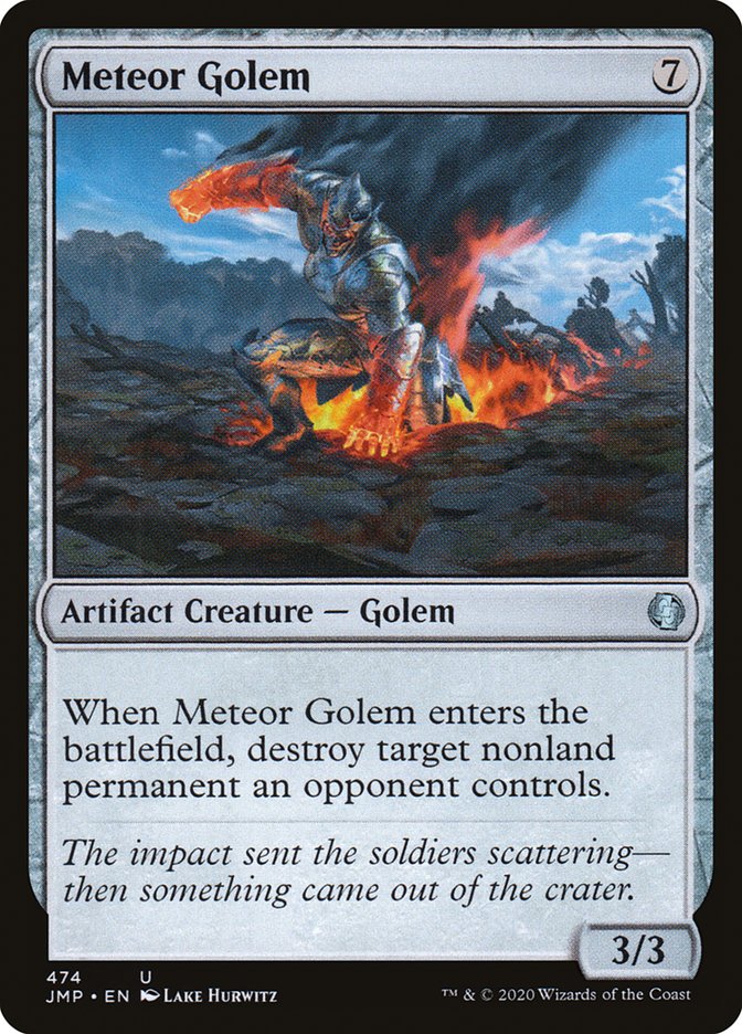 Meteor Golem [Jumpstart] | Jomio and Rueliete's Cards and Comics