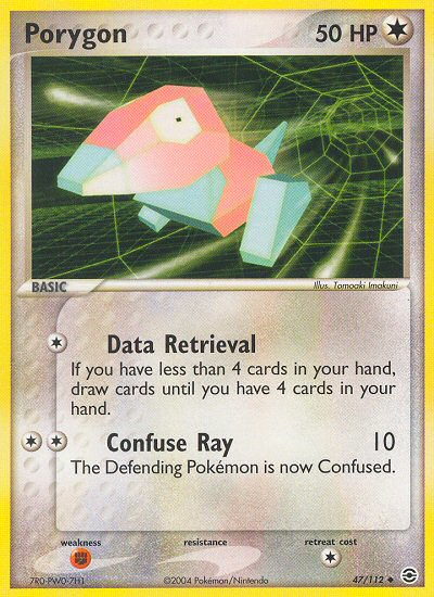 Porygon (47/112) [EX: FireRed & LeafGreen] | Jomio and Rueliete's Cards and Comics