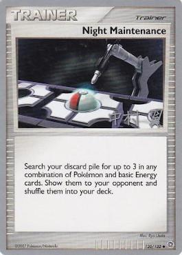 Night Maintenance (120/132) (Crowned Tiger - Tsubasa Nakamura) [World Championships 2009] | Jomio and Rueliete's Cards and Comics
