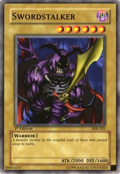 Swordstalker [SDK-025] Common | Jomio and Rueliete's Cards and Comics