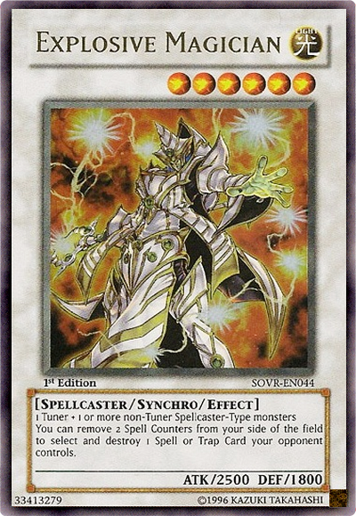 Explosive Magician [SOVR-EN044] Ultra Rare | Jomio and Rueliete's Cards and Comics