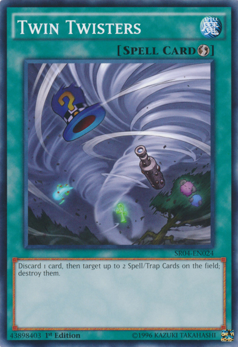 Twin Twisters [SR04-EN024] Common | Jomio and Rueliete's Cards and Comics